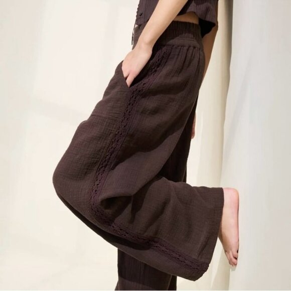 Aerie Summer Reset Trouser - Deep Earth - Picture 1 of 12